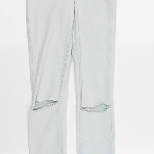 Primark Womens Blue  Denim Skinny Jeans Size 6 L27 in