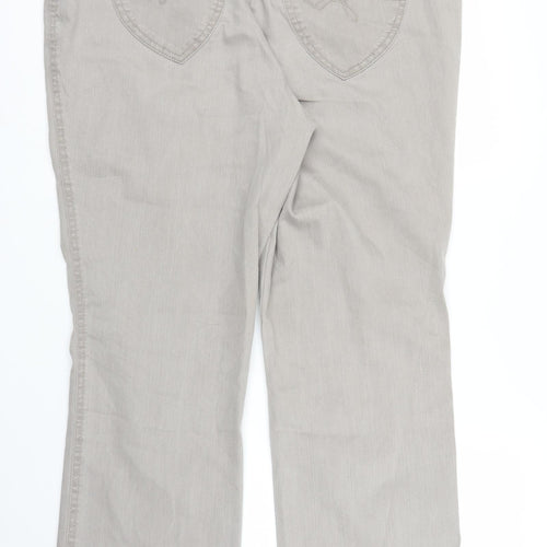 BRAX Womens Grey   Trousers  Size 20 L29 in