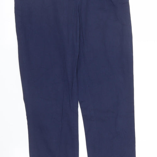 ORSAY Womens Blue   Pedal Pusher Trousers Size 8 L26 in
