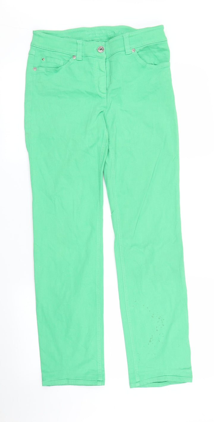 Gerry Weber Womens Green Carpenter Trousers Size M L27 in