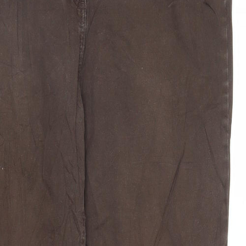 BHS Womens Brown   Carpenter Trousers Size 14 L28 in