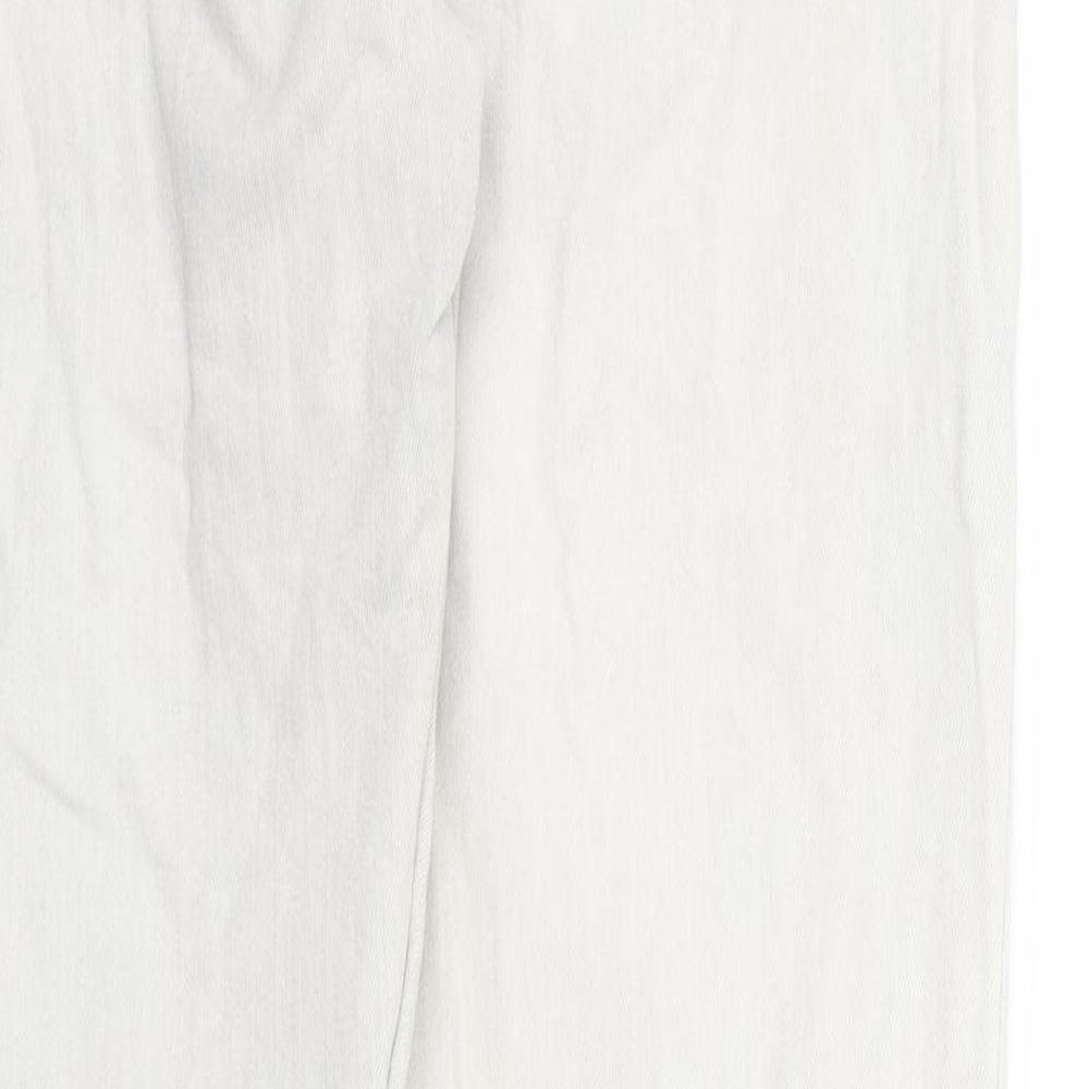 ESMARA Womens Beige  Denim Capri Trousers Size 16 L28 in