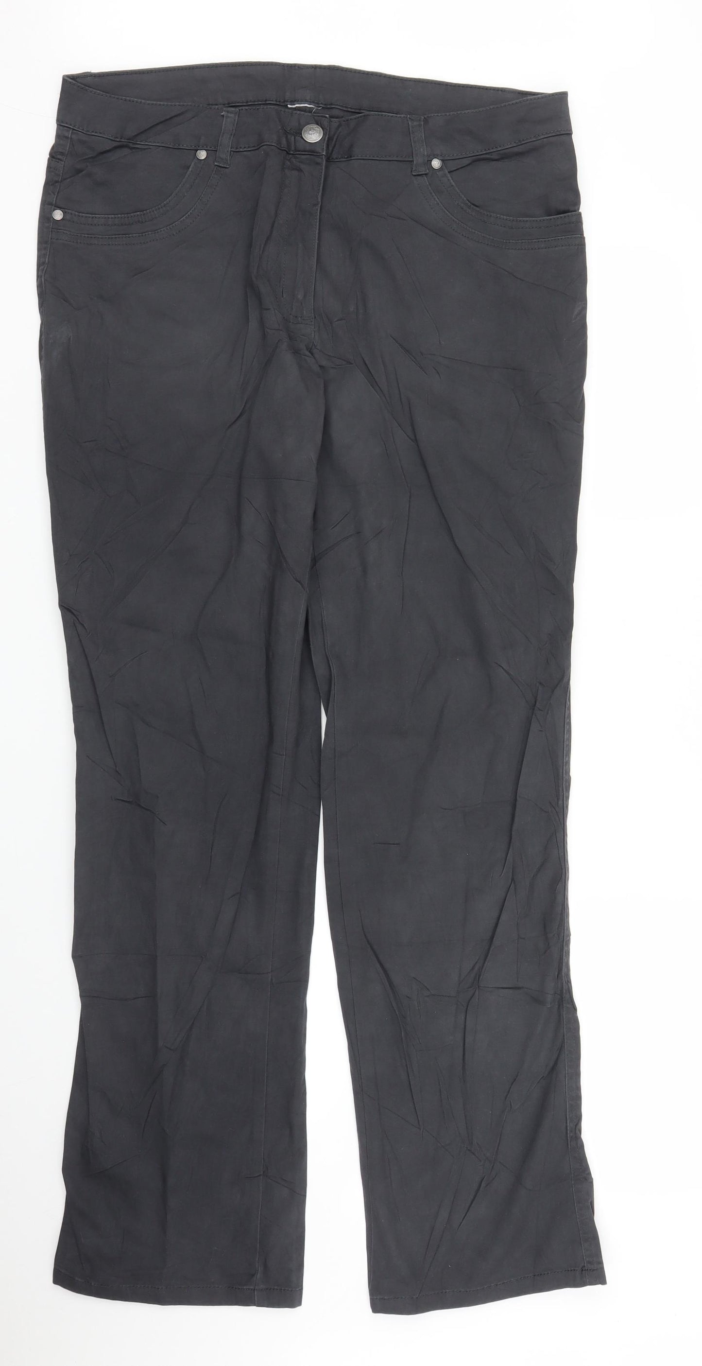 Preworn Womens Grey   Carpenter Trousers Size 34 in L31 in
