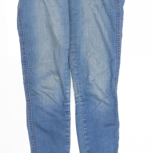 Dorothy Perkins Womens Blue  Denim Skinny Jeans Size 8 L31 in