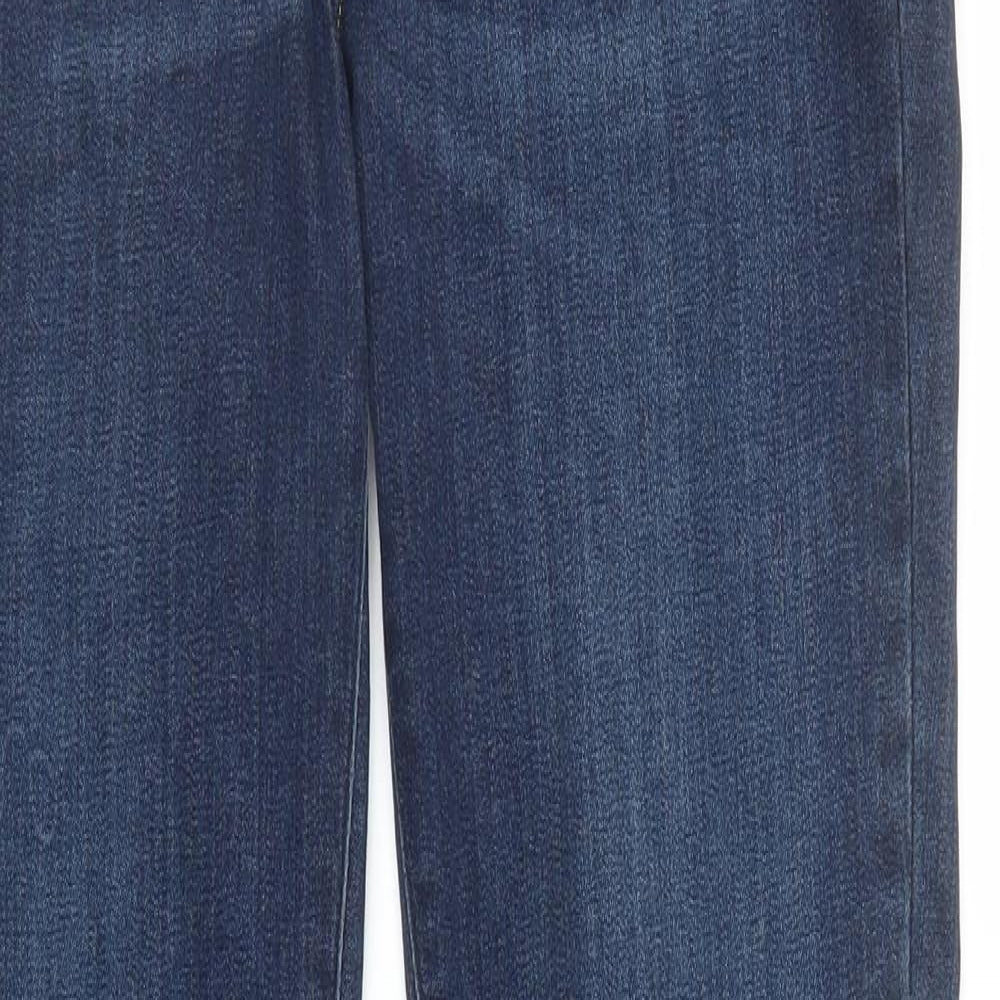 Debenhams Womens Blue  Denim Bootcut Jeans Size 10 L30 in