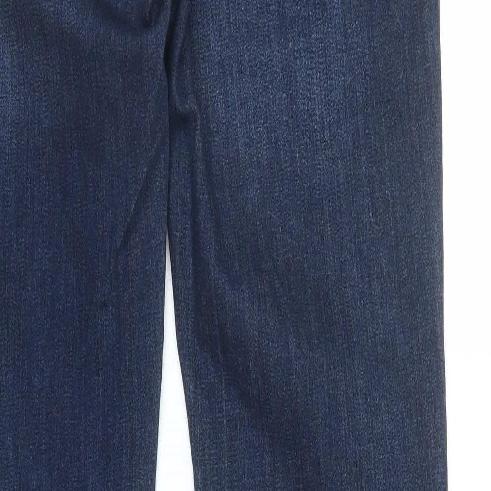 Debenhams Womens Blue  Denim Bootcut Jeans Size 10 L30 in