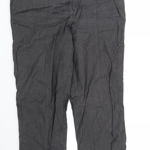 NGZ Womens Grey   Trousers  Size 12 L24 in