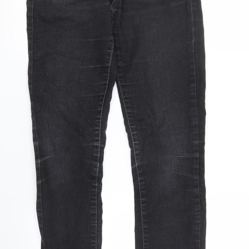 Cameieu Womens Black  Denim Skinny Jeans Size S L28 in