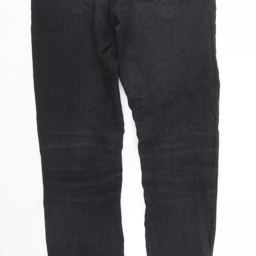 Cameieu Womens Black  Denim Skinny Jeans Size S L28 in