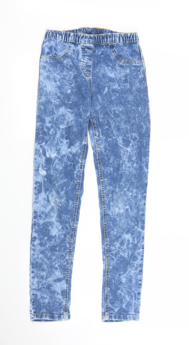 Peppets Womens Blue Denim Jegging Jeans Size XS L27 in