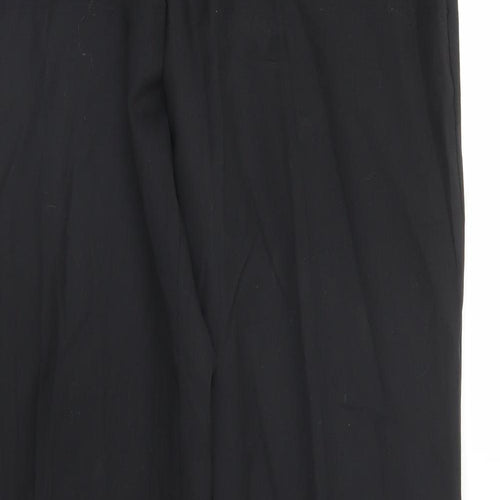 C&A Mens Black   Trousers  Size 34 in L28 in