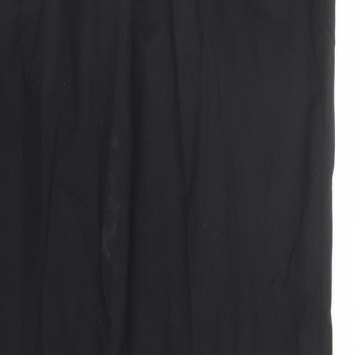 C&A Mens Black   Trousers  Size 34 in L28 in