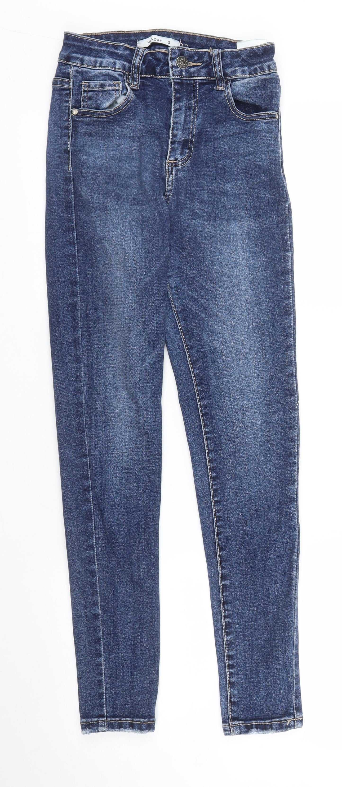 Monday Womens Blue  Denim Skinny Jeans Size S L27 in