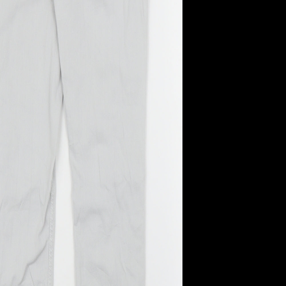 H&M Girls Grey  Denim Skinny Jeans Size 13 Years