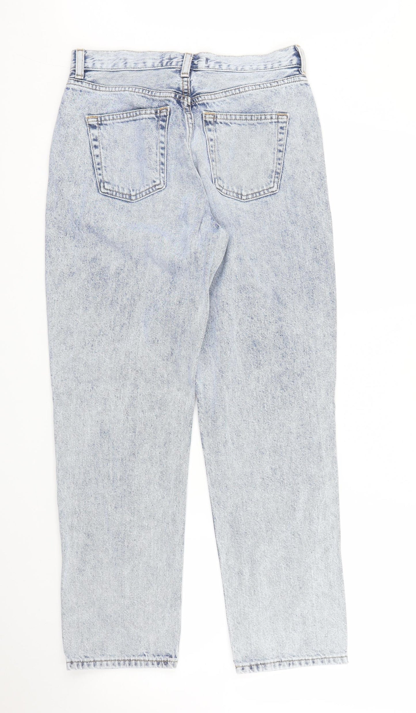 Primark Womens Blue  Denim Mom Jeans Size 8 L26 in