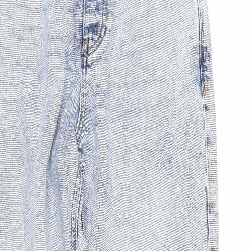 Primark Womens Blue  Denim Mom Jeans Size 8 L26 in