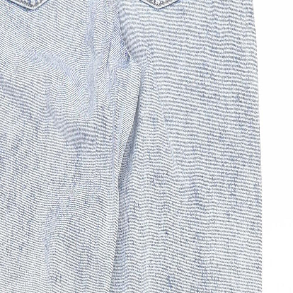 Primark Womens Blue  Denim Mom Jeans Size 8 L26 in