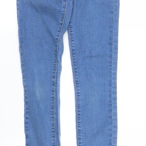 The Rockn Rev Womens Blue  Denim Skinny Jeans Size 6 L27 in