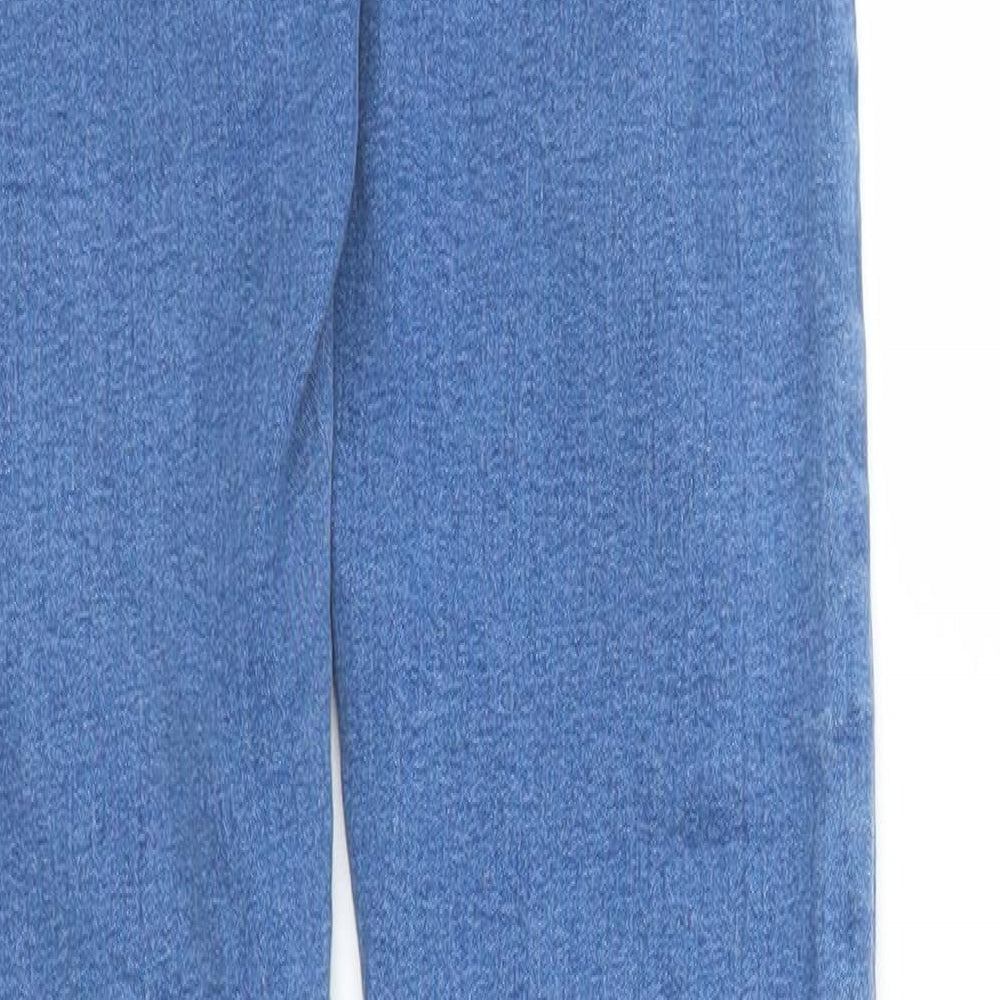 The Rockn Rev Womens Blue  Denim Skinny Jeans Size 6 L27 in