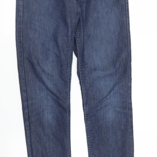 Preworn Womens Blue  Denim Skinny Jeans Size 27 in L34 in