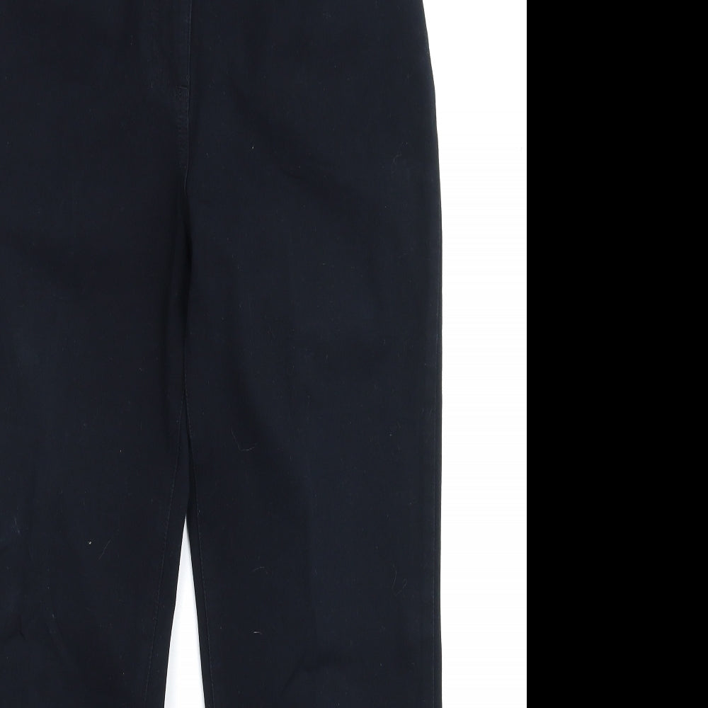 Marks and Spencer Womens Blue   Trousers  Size 12 L28 in