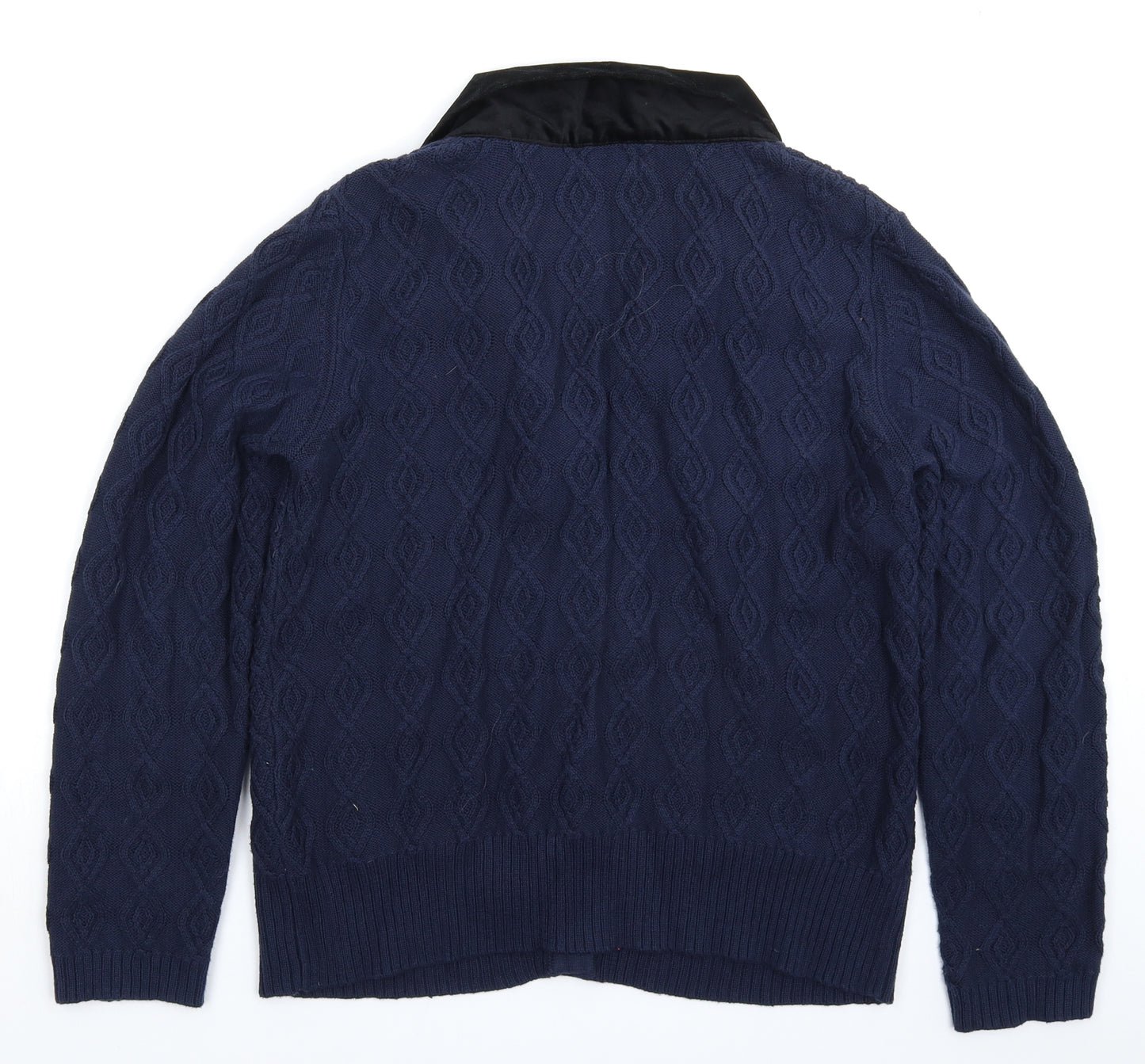 Joe Browns Womens Blue  Knit Cardigan Jumper Size 14
