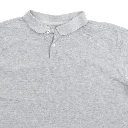 Cedar Wood State Mens Grey    Polo Size XL