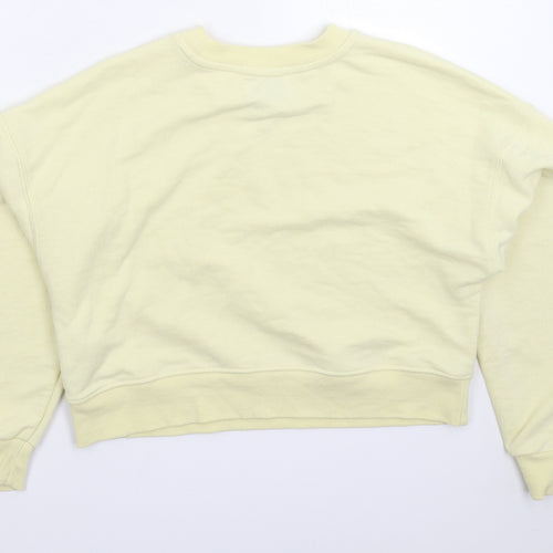 Pull&Bear Womens White   Pullover Sweatshirt Size XS