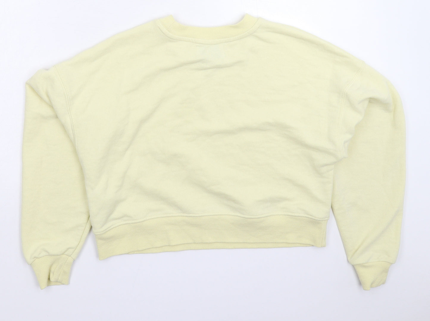 Pull&Bear Womens White   Pullover Sweatshirt Size XS