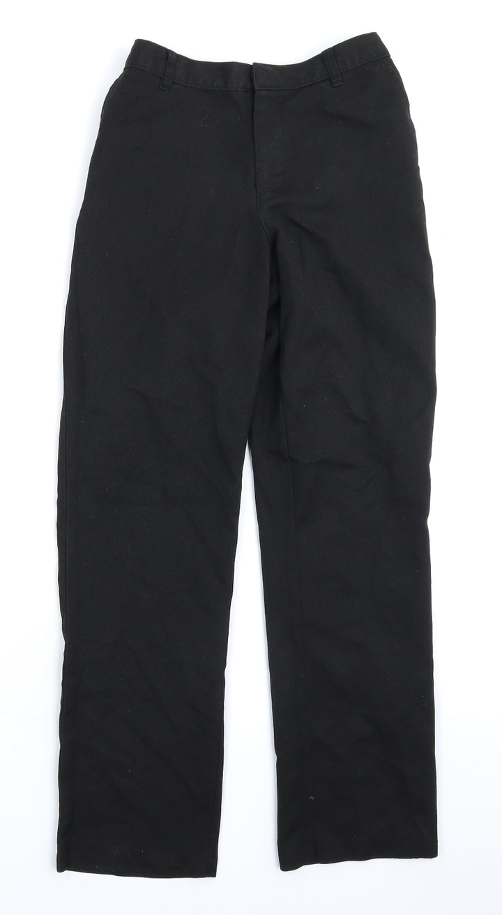 George Boys Black Dress Pants Trousers Size 11-12 Years