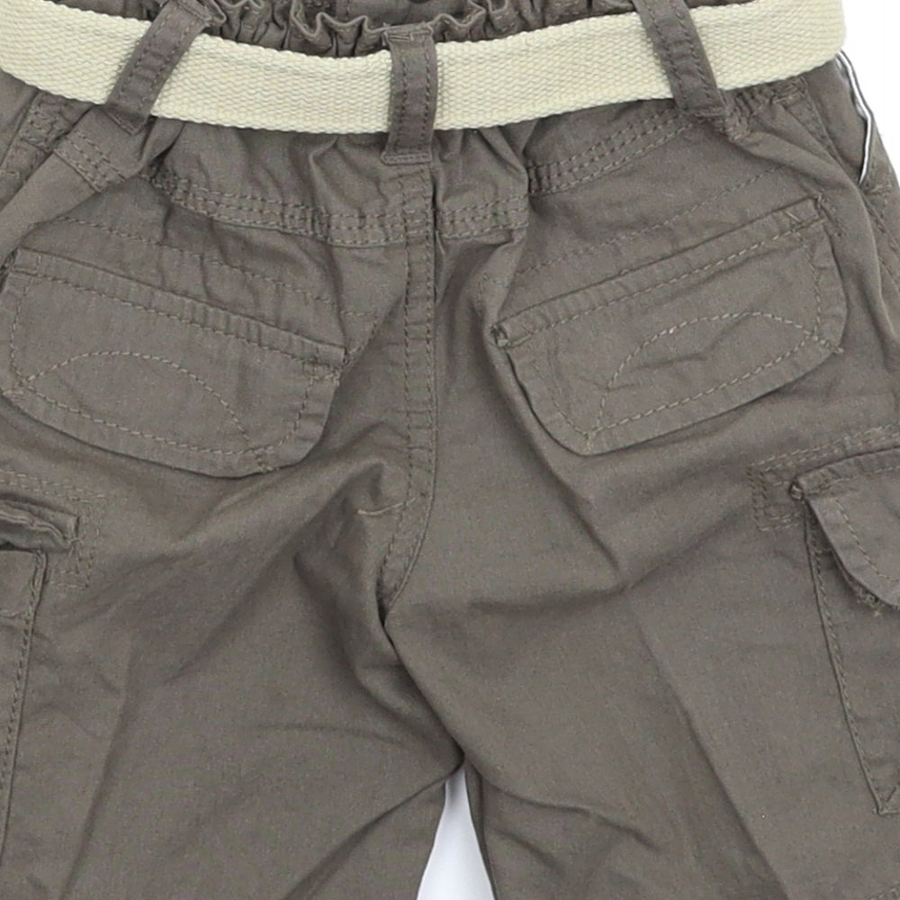 George Boys Grey   Cargo Shorts Size 2-3 Years