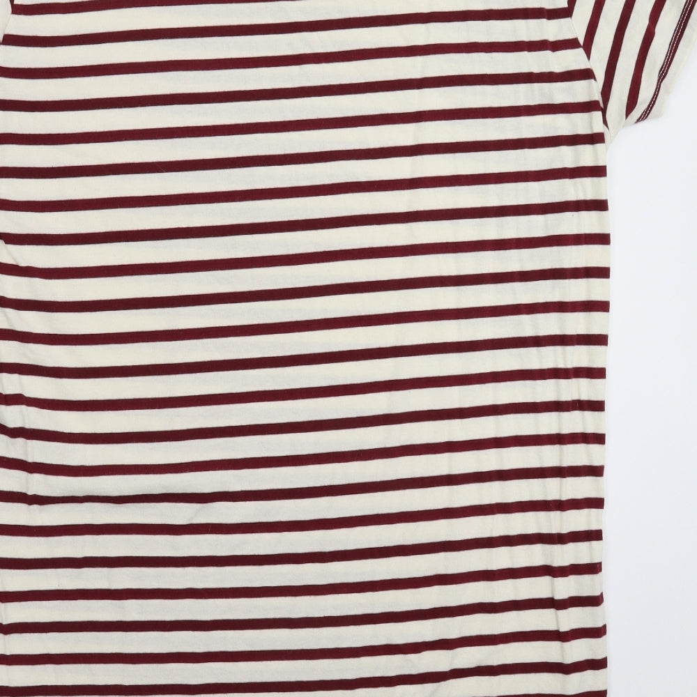 H&M Womens Multicoloured Striped  T-Shirt Dress  Size L