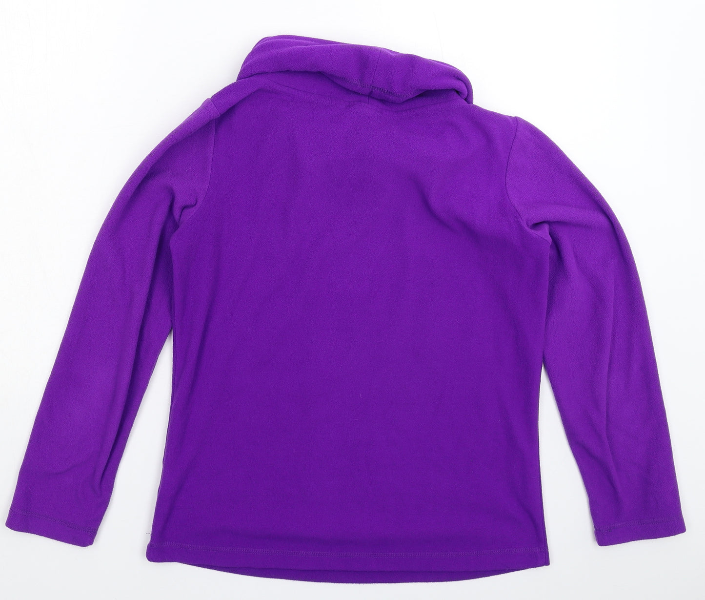 Gelert Womens Purple  Fleece Pullover Sweatshirt Size 8