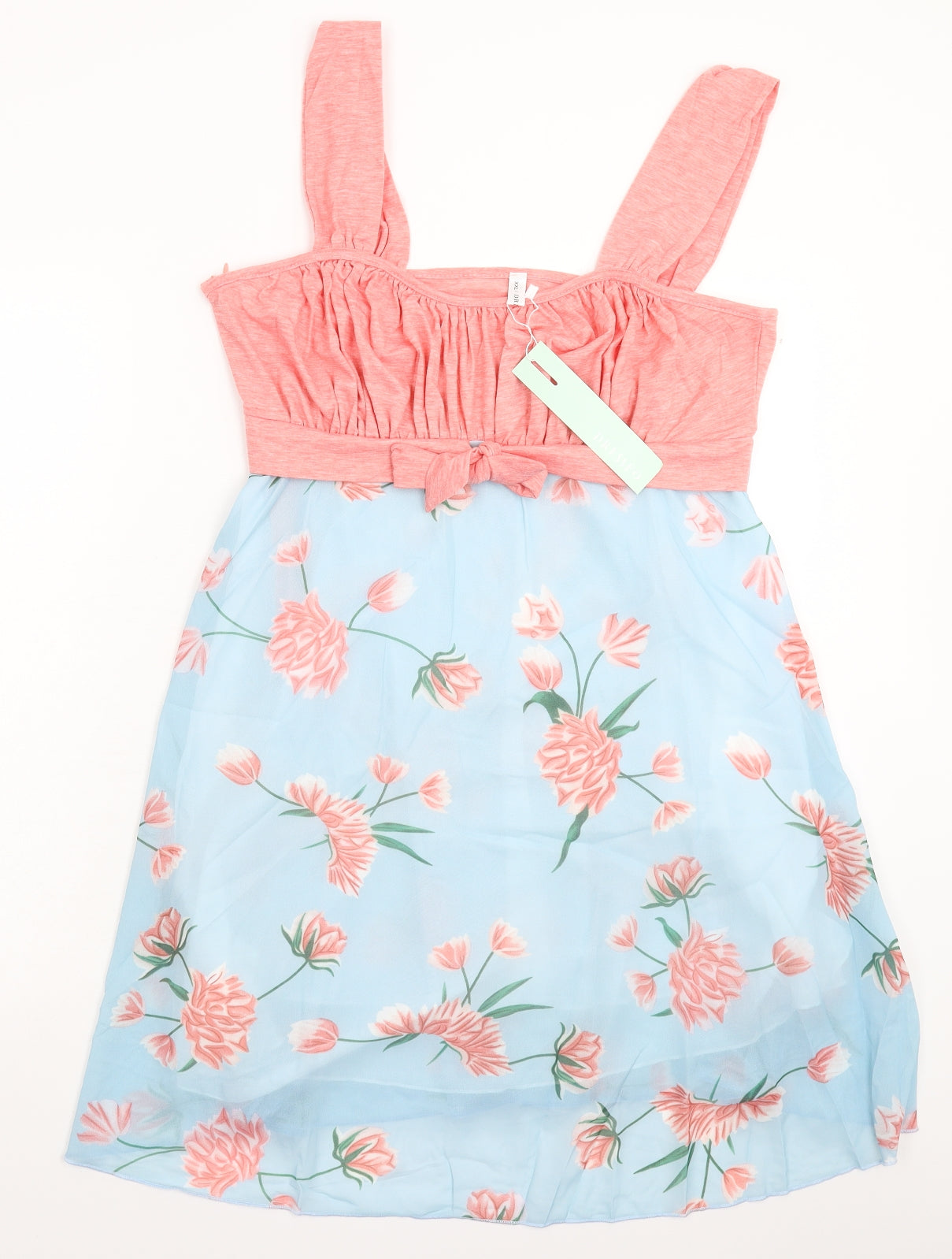 Dressfo Womens Multicoloured Floral  Fit & Flare  Size XL