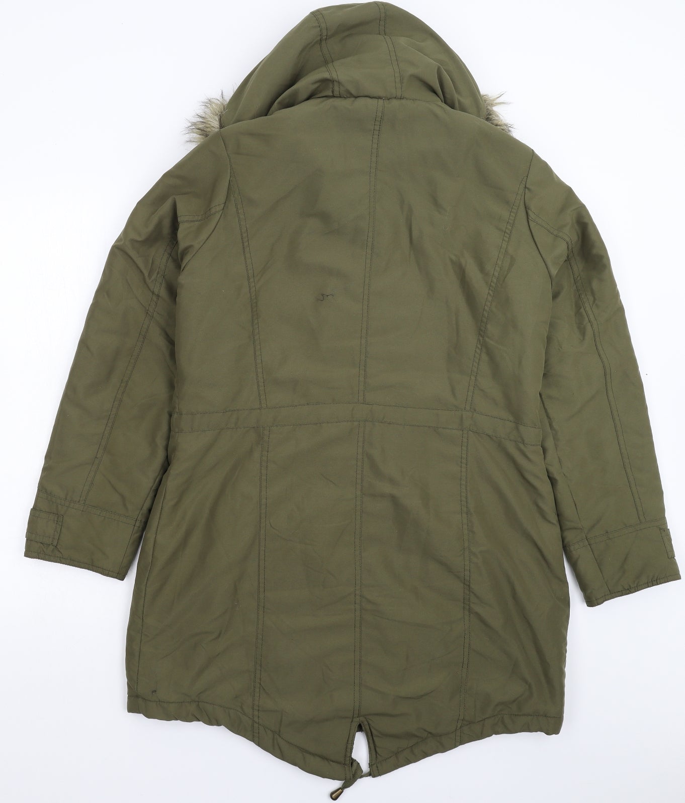 Dorothy Perkins Womens Green   Parka Coat Size 12