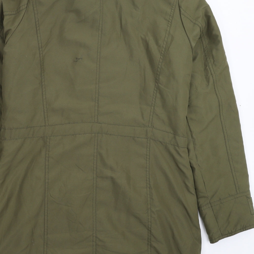 Dorothy Perkins Womens Green   Parka Coat Size 12