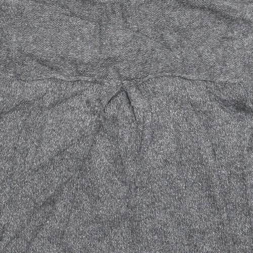 River Island Womens Grey  Knit Pullover Jumper Size 10