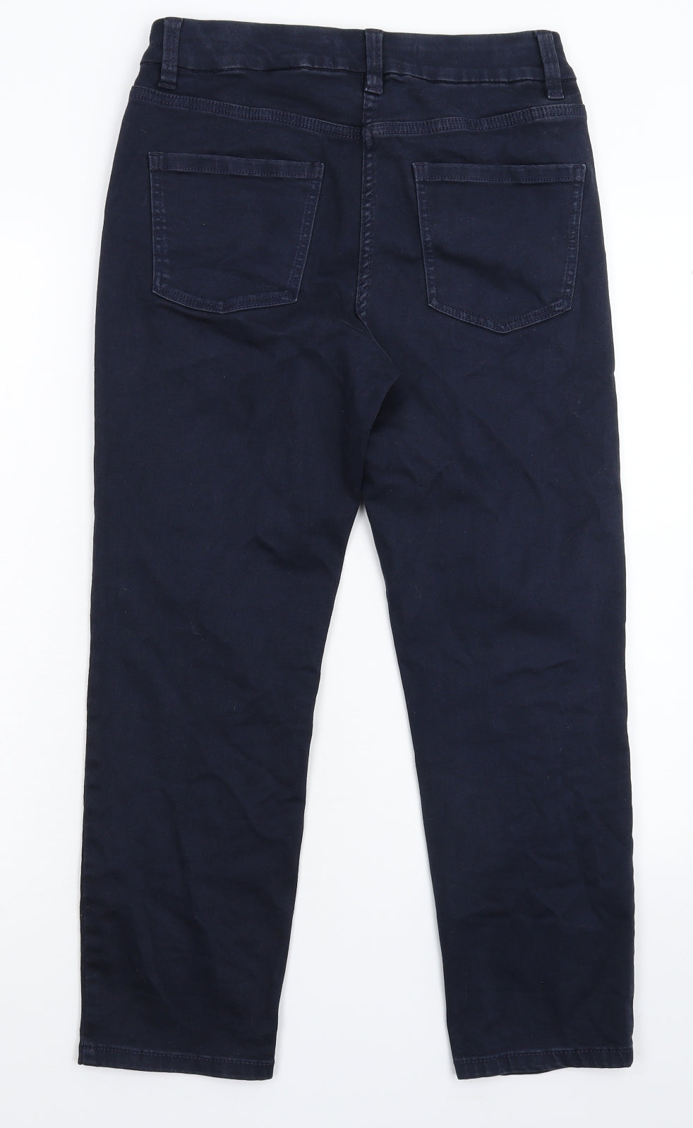NEXT Womens Blue  Denim Cropped Jeans Size 8 L25 in