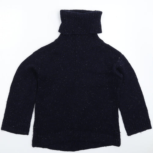 White Label Womens Blue  Knit Pullover Jumper Size 12