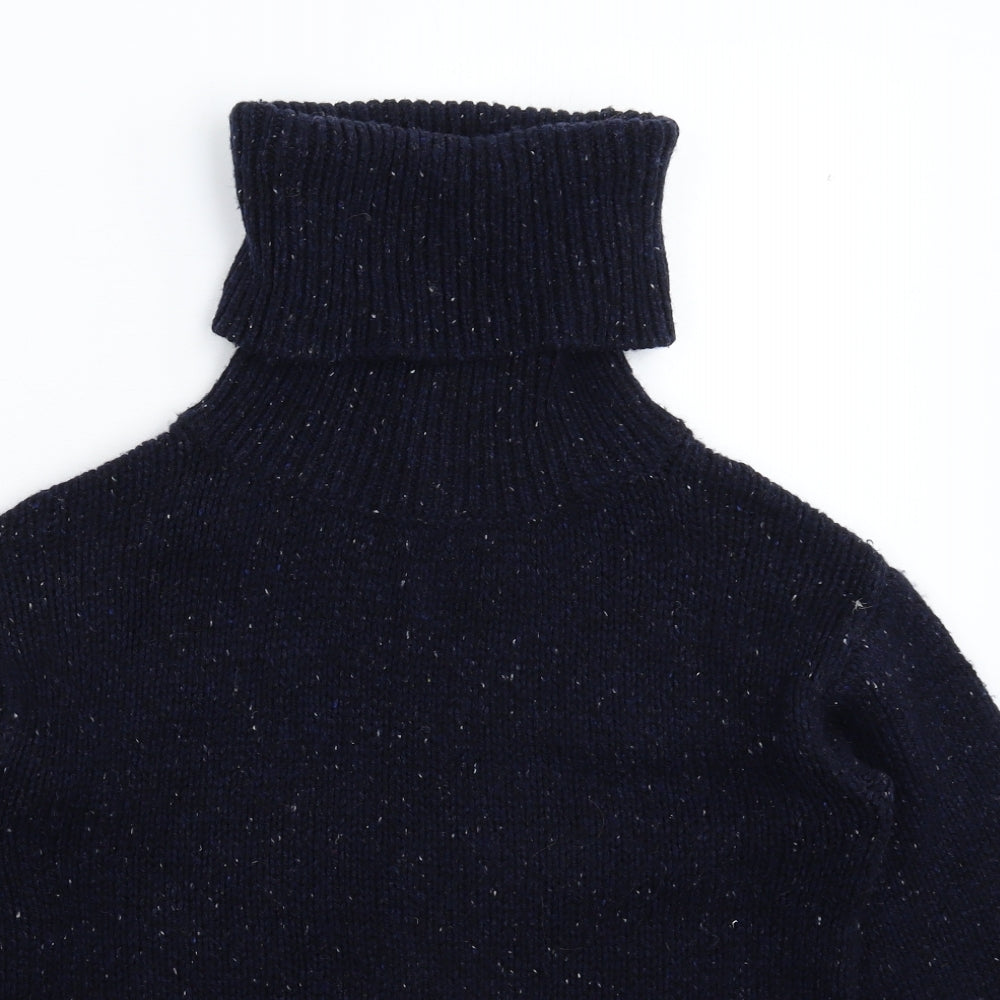 White Label Womens Blue  Knit Pullover Jumper Size 12