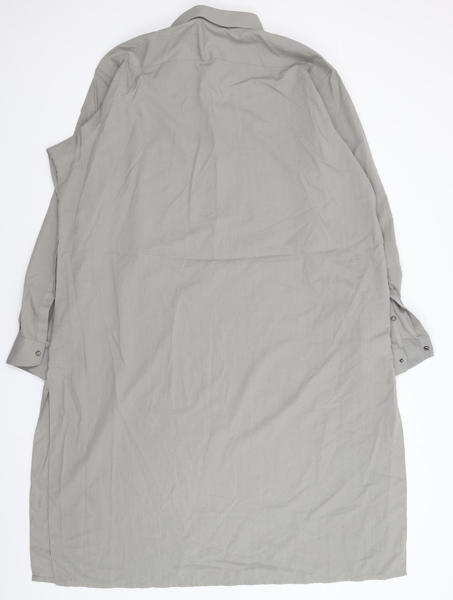 Junad Mens Grey    Button-Up Size XL