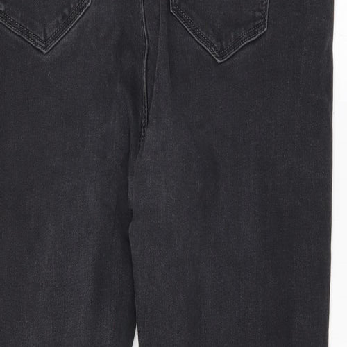 Preworn Womens Black   Straight Jeans Size 18 L27.5 in