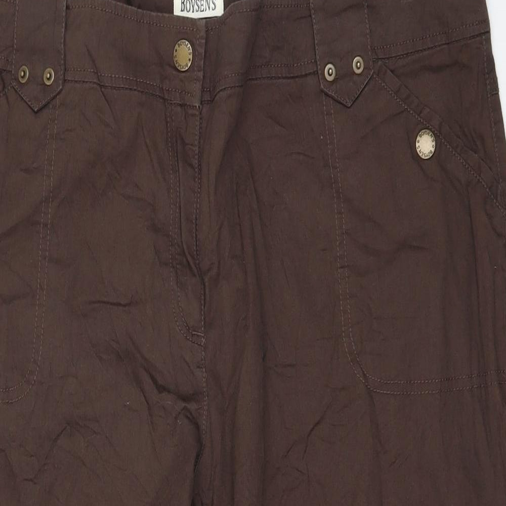 boysens Womens Brown   Trousers  Size 23 in L22.5 in