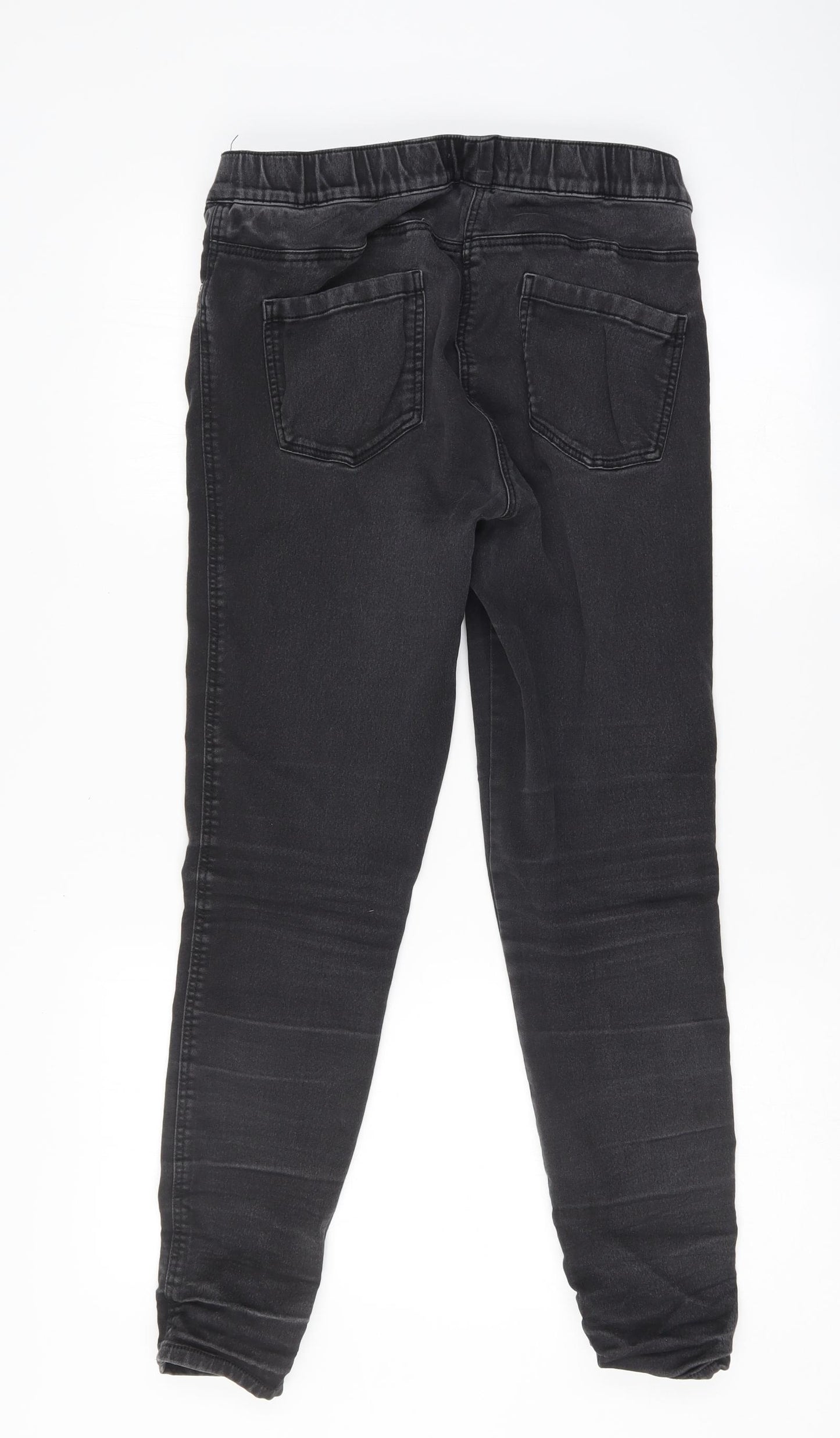 Nutmeg Womens Black   Jegging Trousers Size 12 L28.5 in