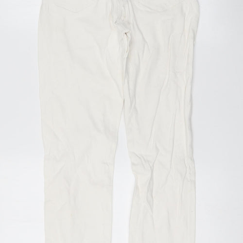 Preworn Womens Silver   Skinny Jeans Size 28 L32 in