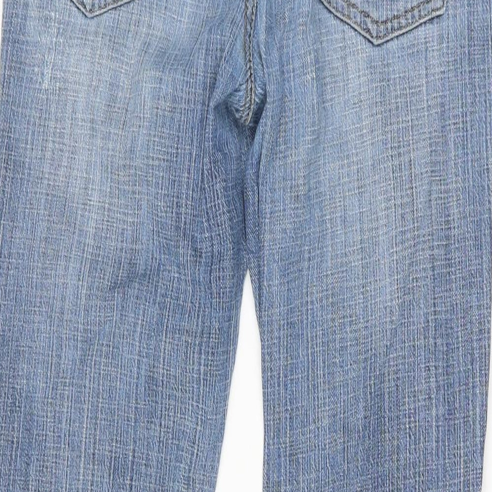 NEXT Womens Blue   Bootcut Jeans Size 10 L28 in