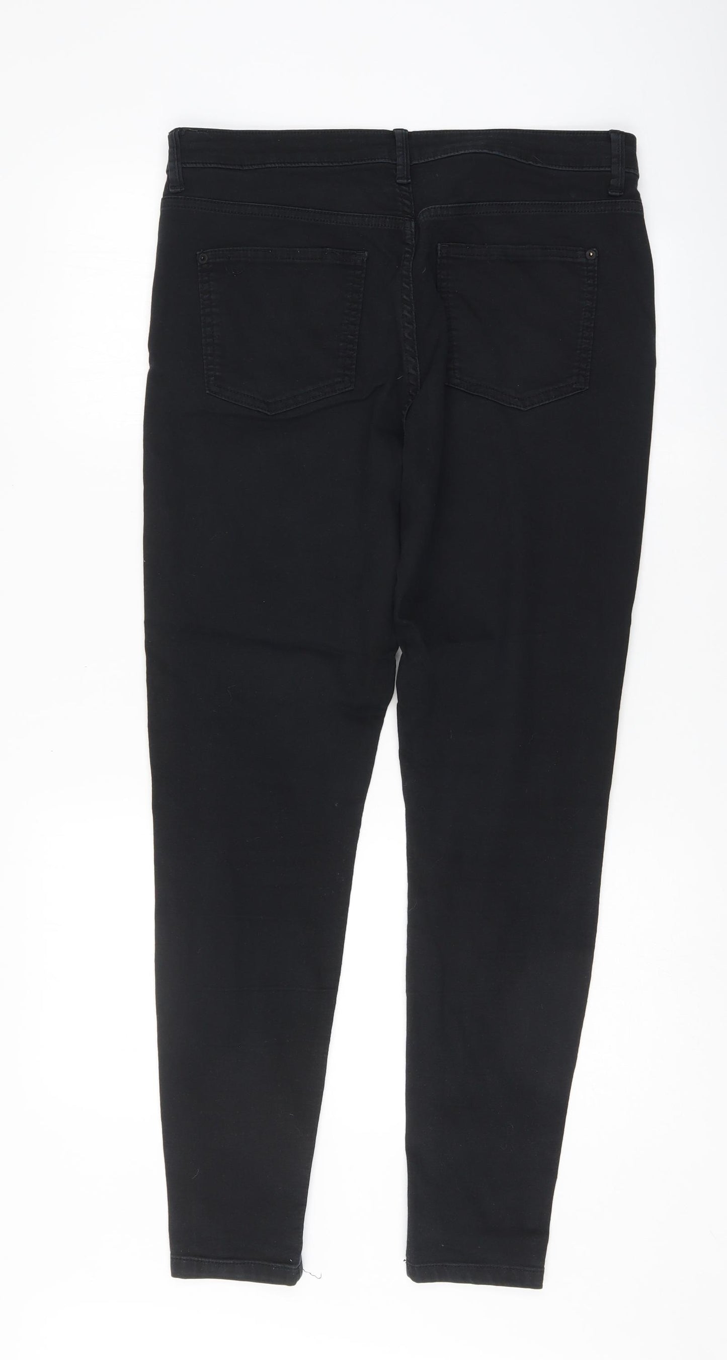 Marks and Spencer Womens Black   Skinny Jeans Size 14 L29.5 in