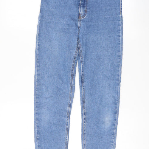 Pull&Bear Womens Blue   Mom Jeans Size 26 L27 in