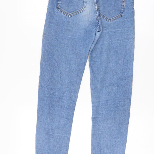 Pull&Bear Womens Blue   Mom Jeans Size 26 L27 in