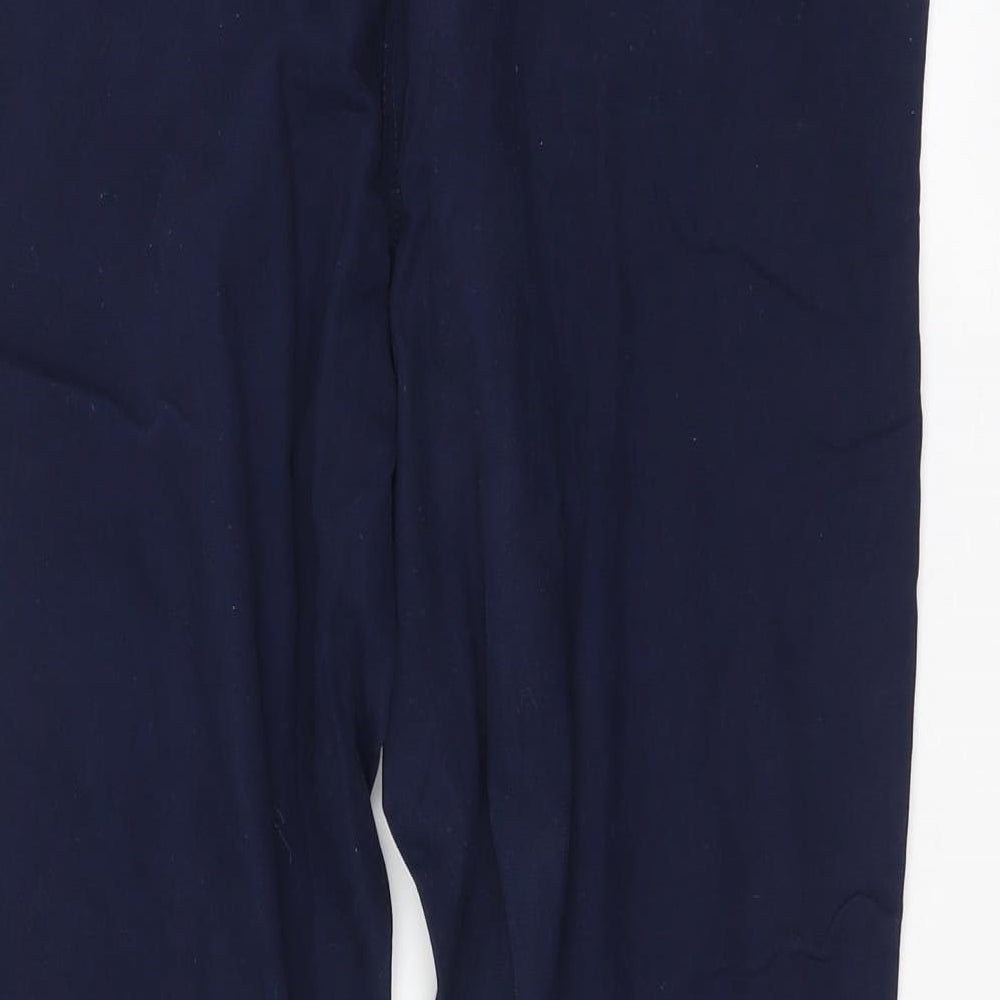 NEXT Womens Blue   Chino Trousers Size 12 L26 in
